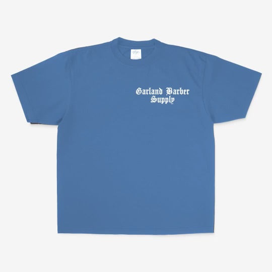 GB$ "ALL OFF FADEZ" HEAVYWEIGHT TEE - BLUE