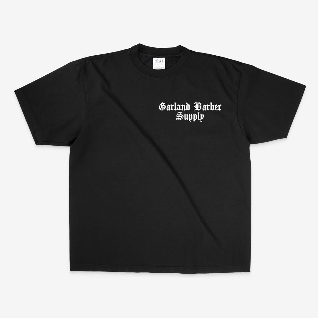 GB$ "ALL OFF FADEZ" HEAVYWEIGHT TEE - BLACK