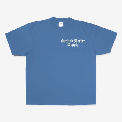 GB$ "ALL OFF FADEZ" HEAVYWEIGHT TEE - BLUE