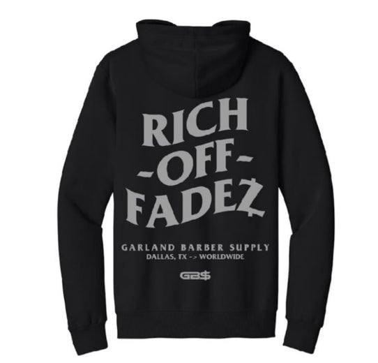 GB$ “RICH OFF FADEZ” HeavyWeight Hoodie BLACK