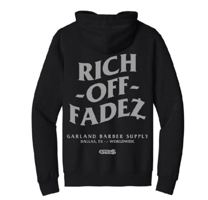 GB$ “RICH OFF FADEZ” HeavyWeight Hoodie BLACK